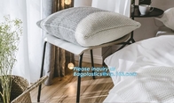 100% Polyester Upholstery Fabric European Luxury Crushed Velvet Cushion Cover