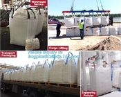 1 Ton 1000kg Pp Woven Jumbo Fibc Bag Feed Grade New Pp Material Sugar