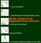 Heavy Duty Eco Friendly Dog Products Biodegradable Pet Waste Dog Poop